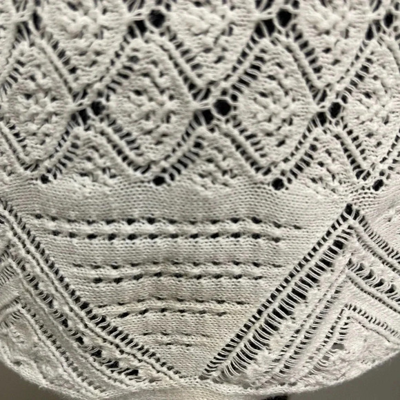 Polo by Ralph Lauren Women’s Crochet Knit Tunic Top Size Small White - Picture 7 of 7